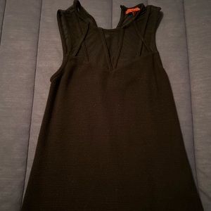 Pieced Mesh Tank Top Size Medium Red By BKE.